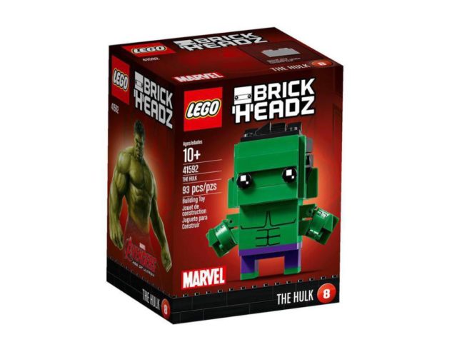 LEGO Marvel Brick Headz Hulk Box