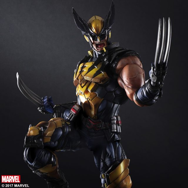 Marvel Play Arts Kai Wolverine Figure Up for Order