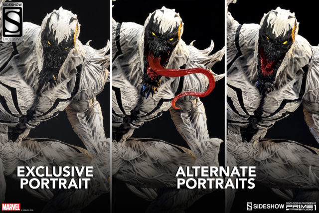 Prime 1 Studio Anti-Venom Exclusive Interchangeable Portraits