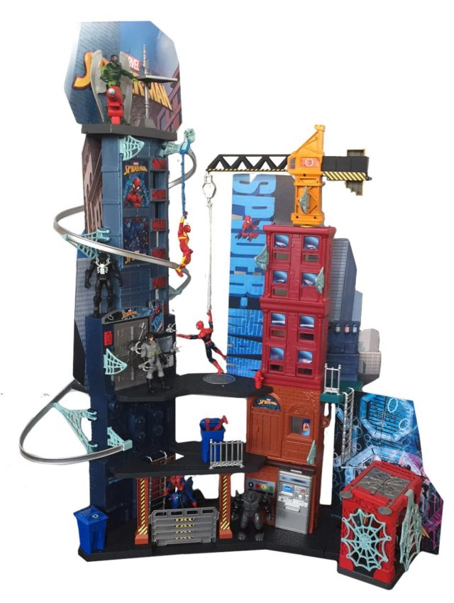 Spider-Man Homecoming Movie Toys Mega City Playset Hasbro