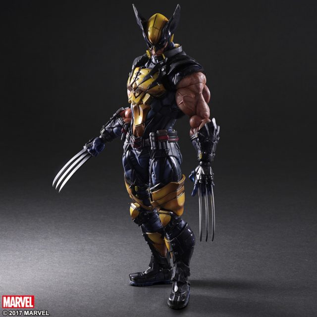 Wolverine Play Arts Kai Marvel Figure Claws