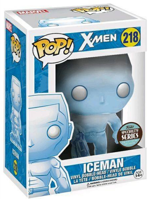 Funko POP Iceman Specialty Series Exclusive Vinyl Figure Box