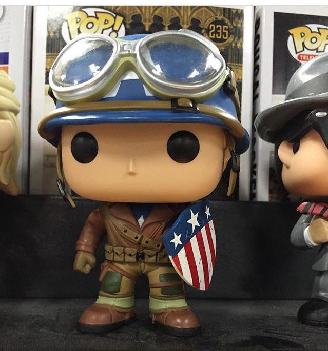 captain america ww2 pop vinyl