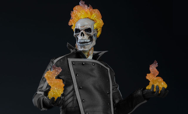 Sideshow Collectibles Exclusive Ghost Rider Figure with Hellfire Hands