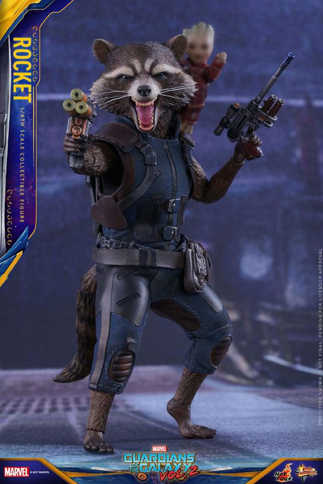 rocket raccoon and groot toys