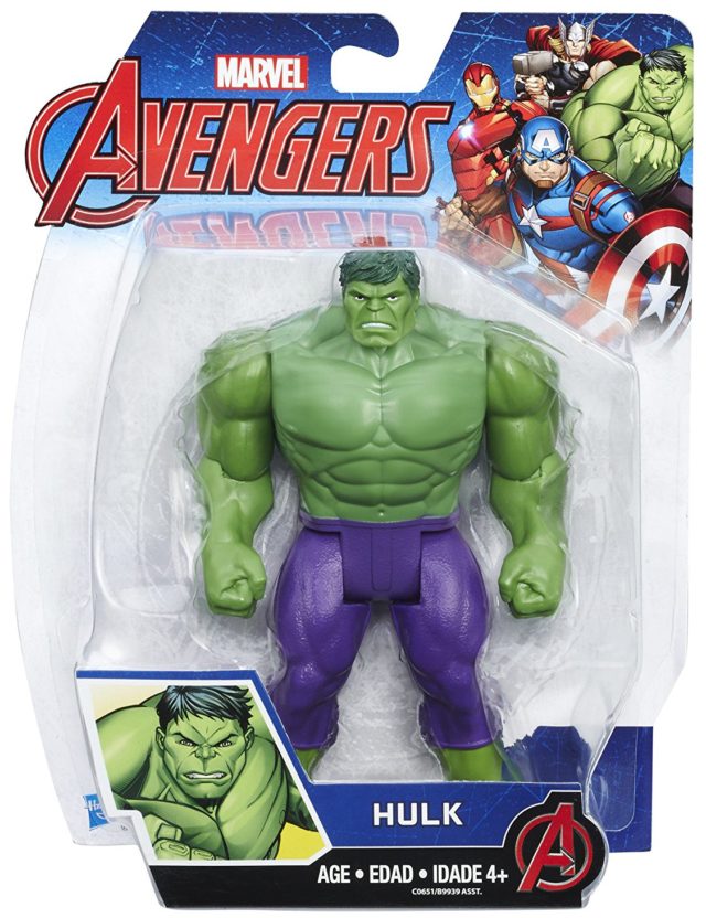 Hasbro Avengers Hulk 6 Inch Figure Basic 2017 Packaged