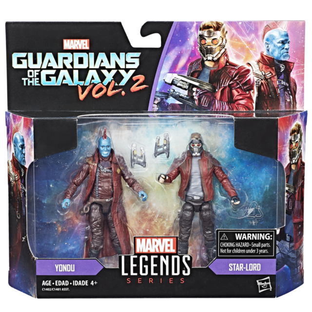 Hasbro Marvel Legends Guardians of the Galaxy 2 Two-Pack Packaged