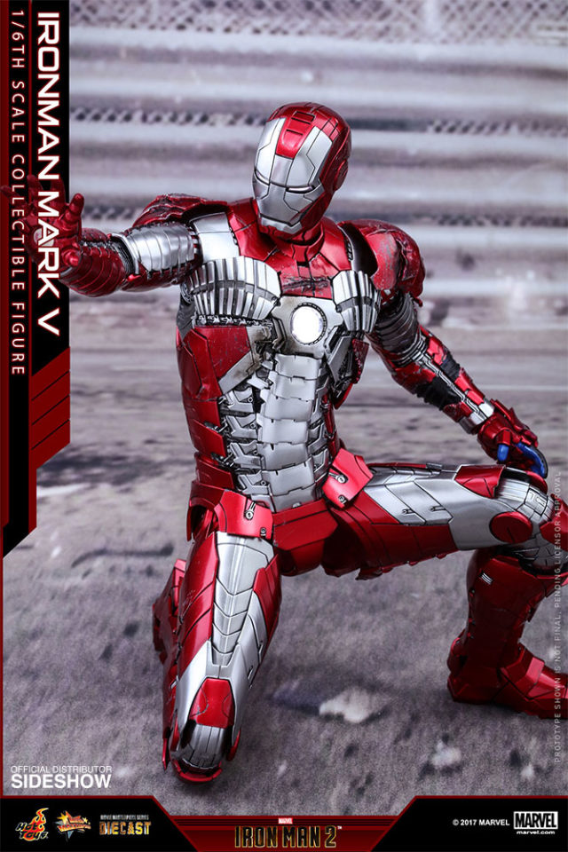 Hot Toys MMS400 Iron Man Mark V Articulation