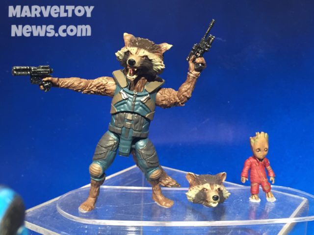 Guardians of the Galaxy 2 Marvel Legends Baby Groot and Rocket Raccoon Figures