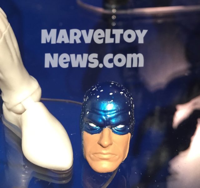 Close-Up of Cosmic Spider-Man Alernate Head Toy Fair 2017