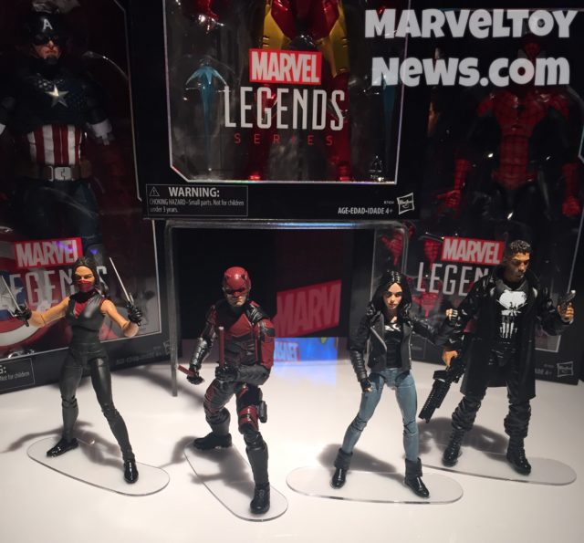 Netflix Marvel Legends Figures Toy Fair 2017 Hasbro