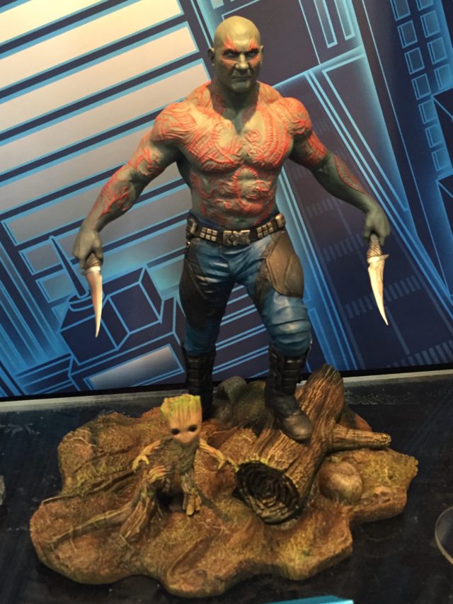 Toy Fair 2017 DST Marvel Gallery Drax & Baby Groot Statue