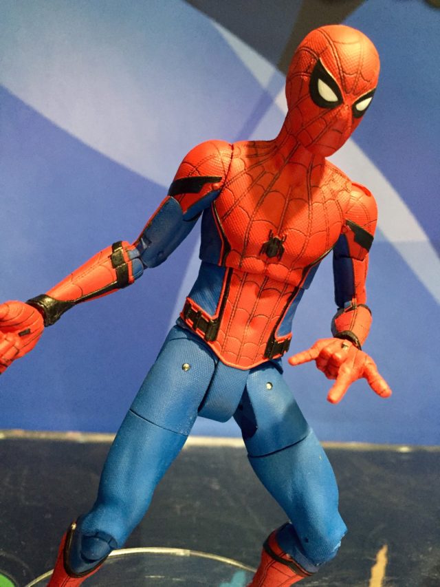Close-Up of Marvel Select Homecoming Spider-Man Movie Figure