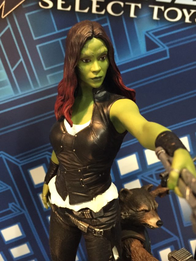 Toy Fair Diamond Select Marvel Gallery Gamora Close-Up