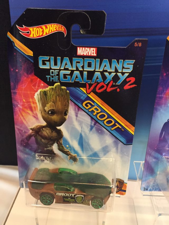 Hot Wheels Guardians of the Galaxy Vol. 2 Cars Groot Packaged