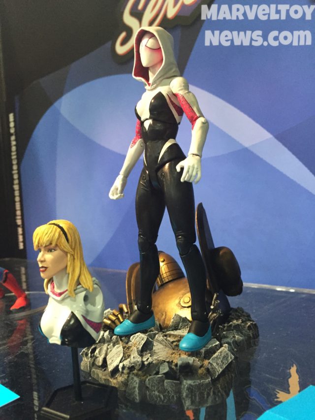 Side View of Spider-Gwen Select Figure