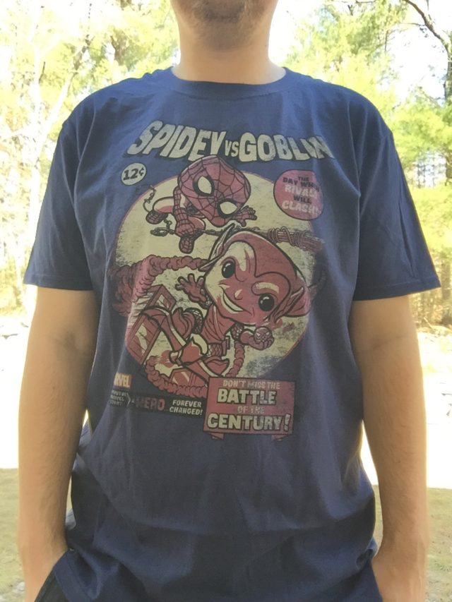 Marvel Collector Corps Spider-Man vs Green Goblin T-Shirt