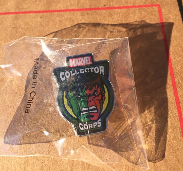 Marvel Collector Corps Red Hulk Green Hulk Pin