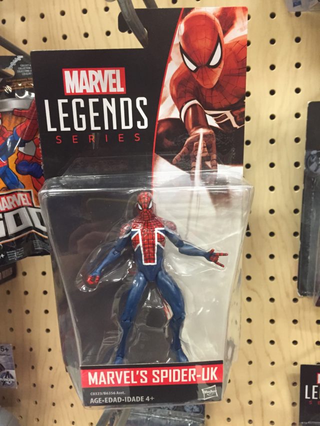 Hasbro Marvel Universe Spider-UK 3.75" Figure Packaged