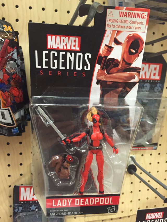 Marvel Legends Lady Deadpool & Squirrelpool Two-Pack