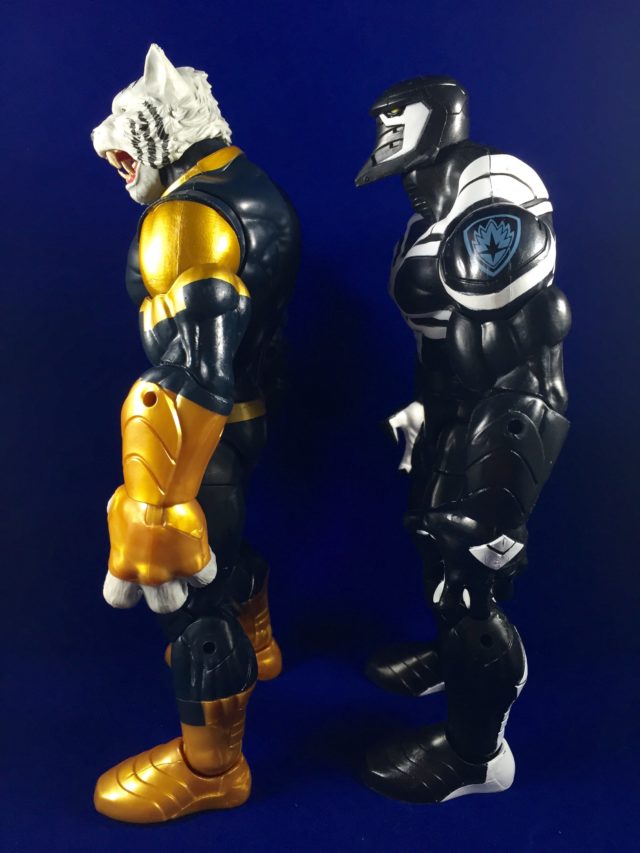 Marvel Legends Space Venom & Titus BAF Comparison Photo