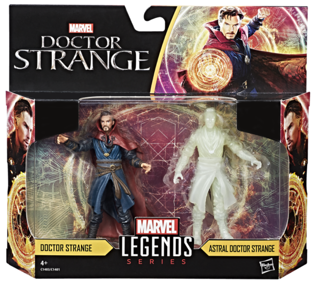 Marvel Legends Doctor Strange Movie Figures Two Pack Packaged