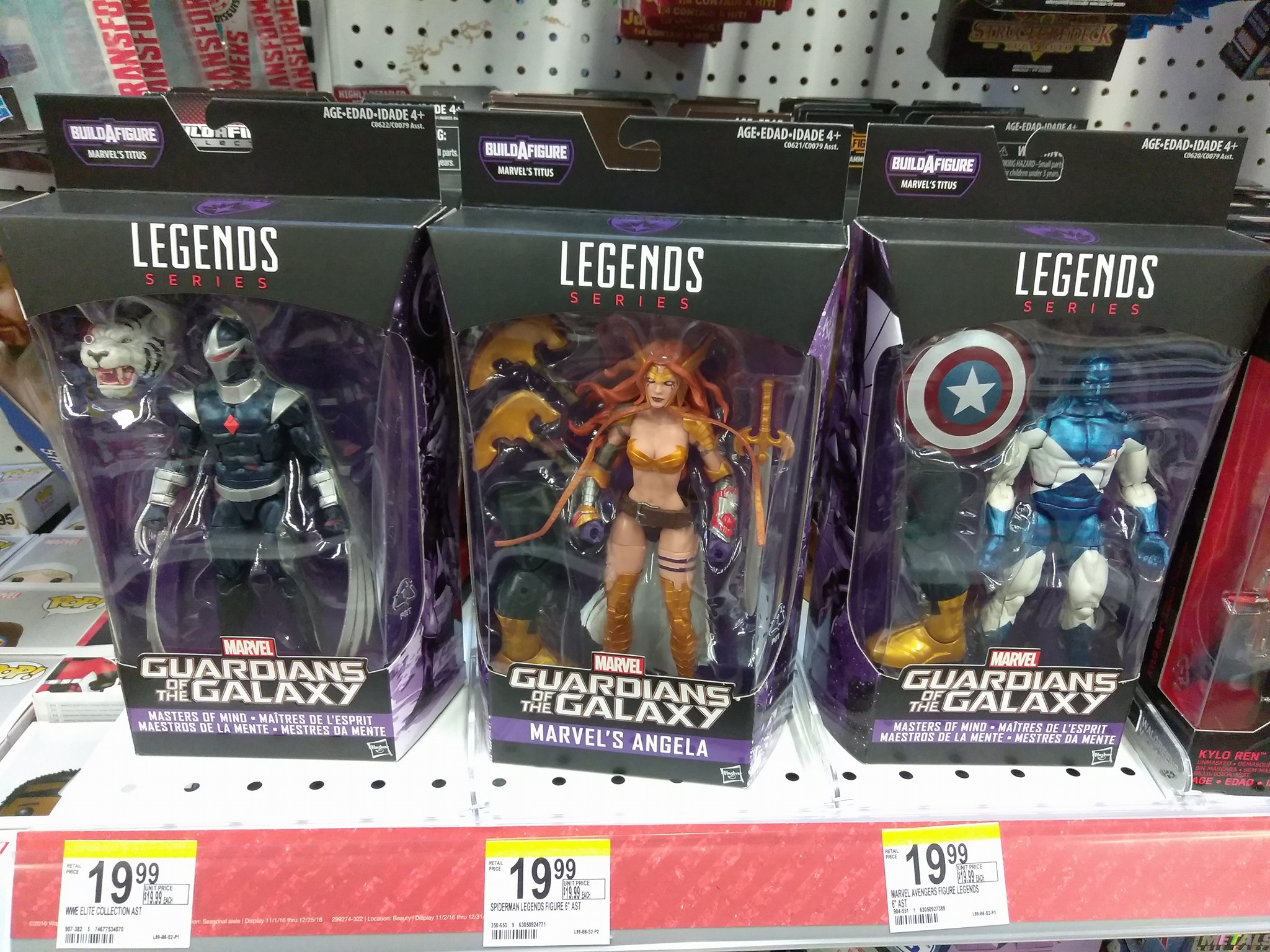Marvel Figuras de Acción Guardians Of The Galaxy Legends Hasbro Escoger 