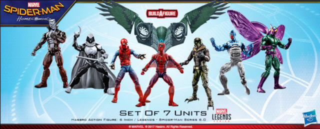 Marvel Legends Spider-Man 2017 Wave 2 6 Inch Figures