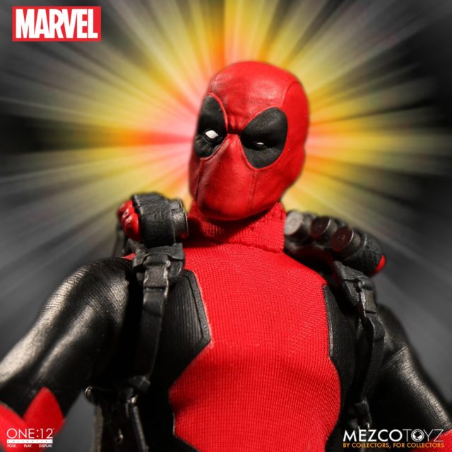 Mezco Deadpool Interchangeable Squinting Head