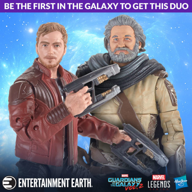 Order Marvel Legends Ego & Star-Lord Figures Pack