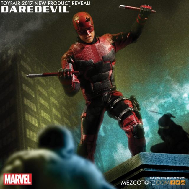 Toyfair 2017 Mezco Netflix Daredevil ONE 12 Collective Figure