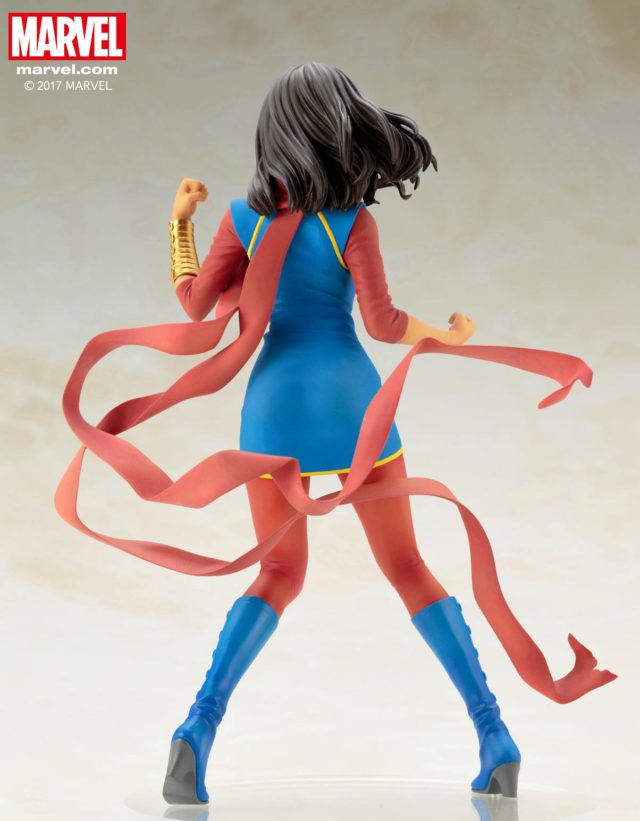 Back of Koto Bishoujo Ms Marvel Statue 2017