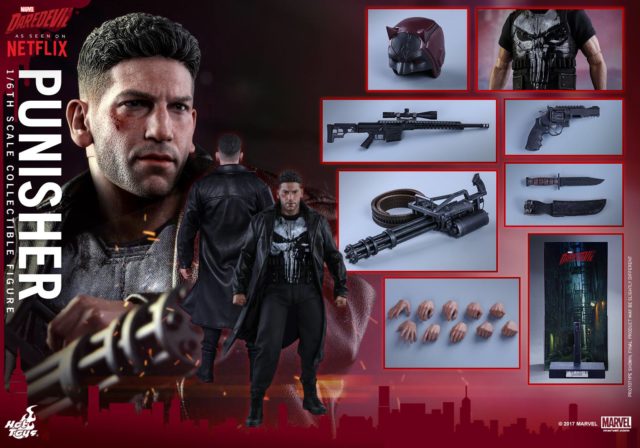 Hot Toys Punisher Figure and Accessories