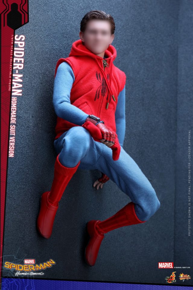 Hot Toys Spider-Man Tom Holland Portrait Unmasked Head Peter Parker