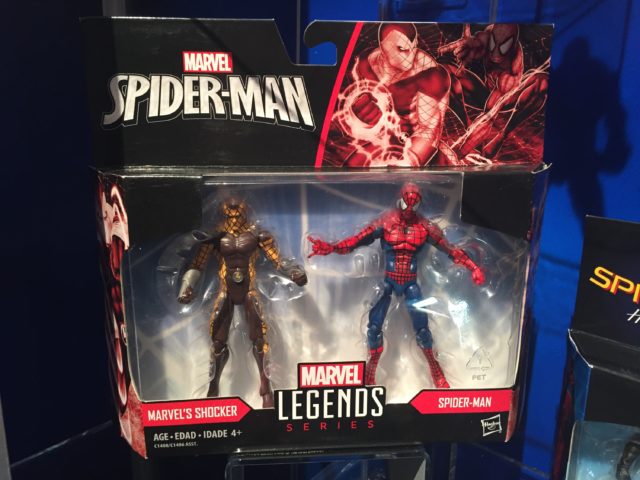 Marvel Legends Shocker vs. Spider-Man Two-Pack 3.75" Toy Fair 2017