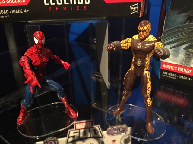 2017 Toy Fair Marvel Legends 4" Shocker and Spider-Man Figures