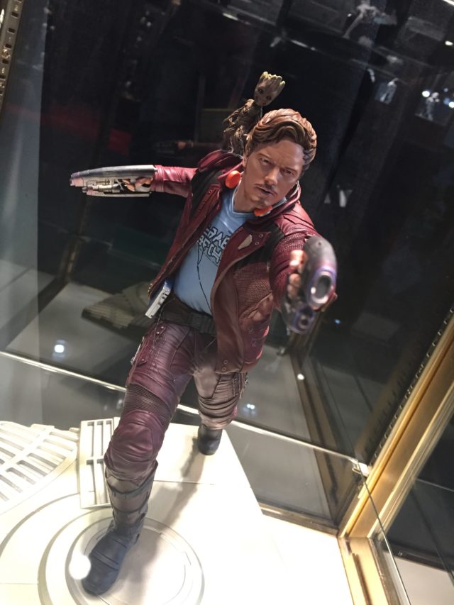 Star-Lord Kotobukiya ARTFX Statue 2017 with Baby Groot