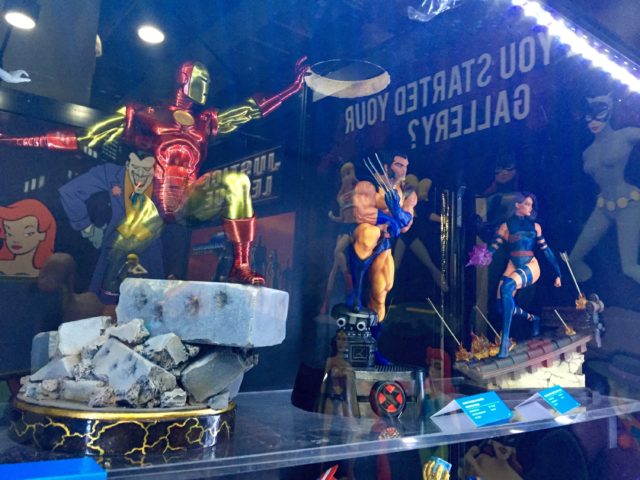 Marvel Premier Collection Psylocke Wolverine X-Men Statues