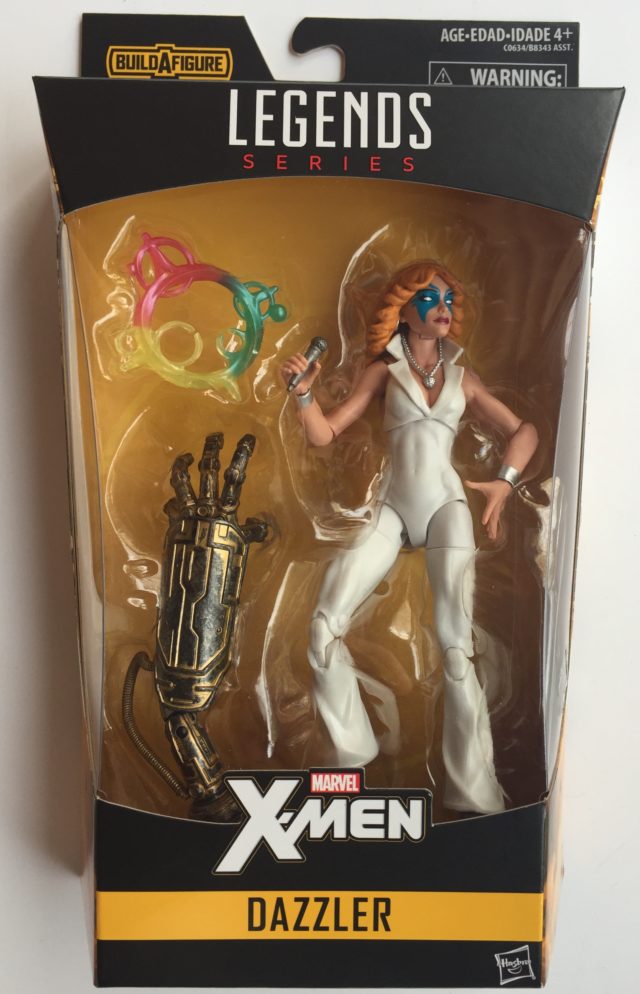 Marvel Legends Dazzler 6" Figure Packaged