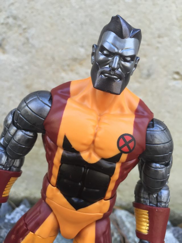 Marvel Legends Bearded Colossus Head Close-Up