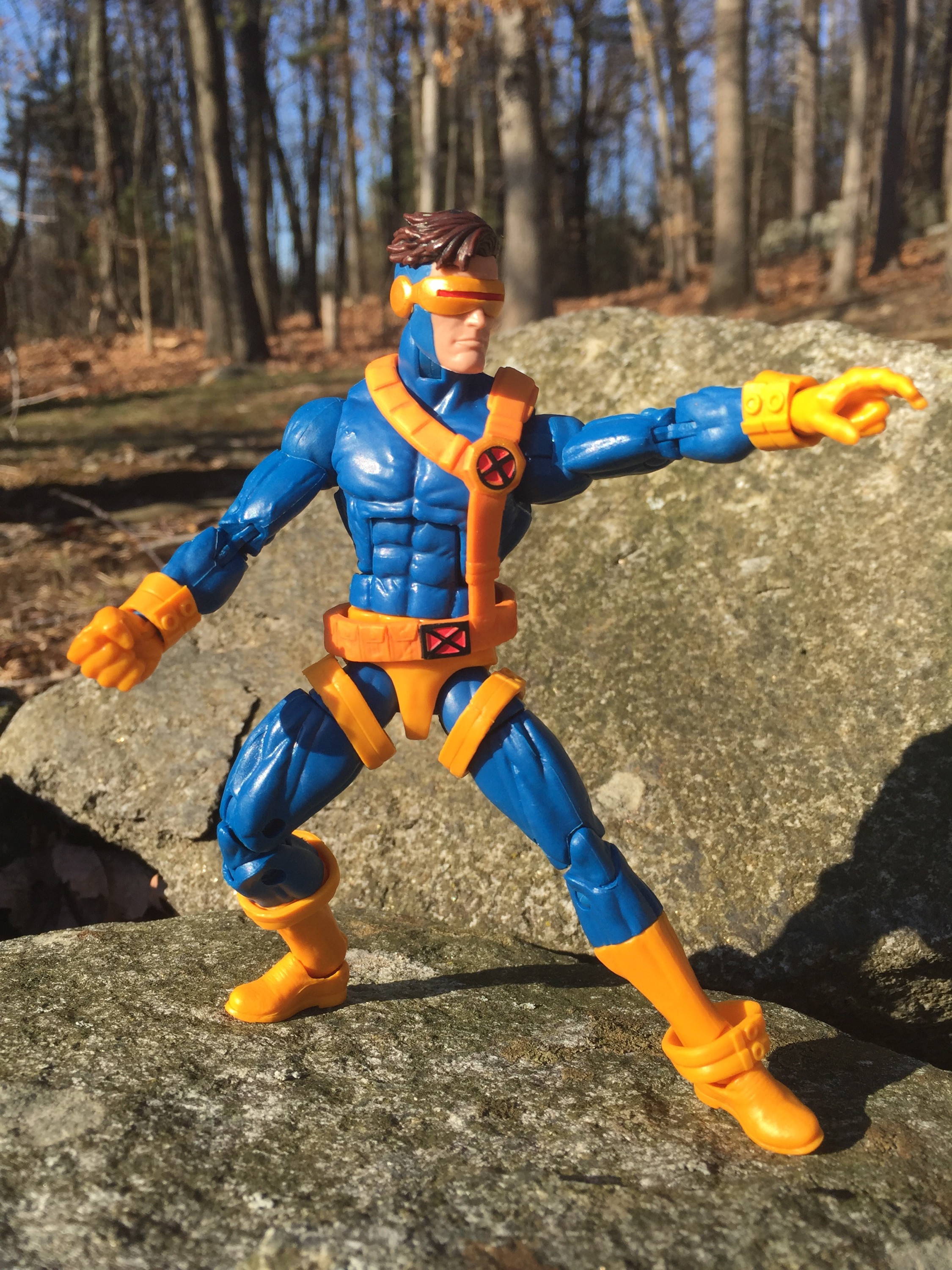 CYCLOPS X-Men Marvel Legends 6" figure Warlock BAF Wave Scott Summers Jim Lee 