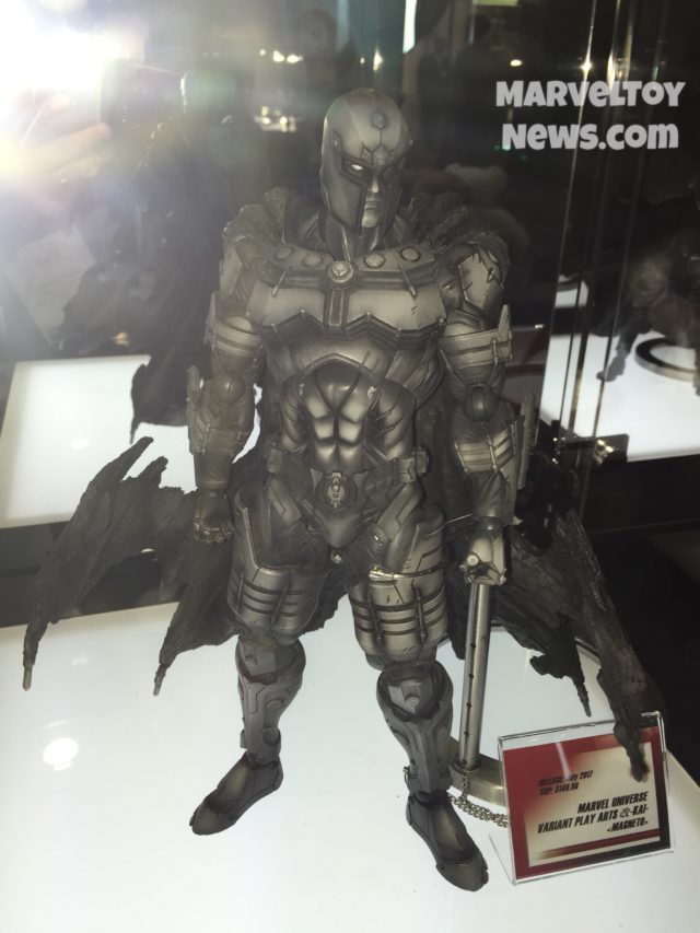 Magneto Play Arts Kai Figure Toy Fair 2017