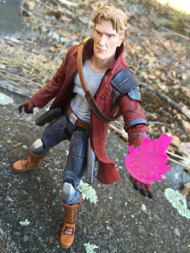 Exclusive Star-Lord Marvel Select Figure Holding Crystal