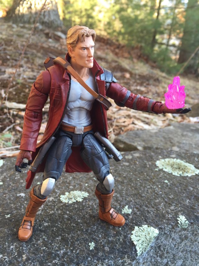 Side View of Star-Lord Select Unmasked Head