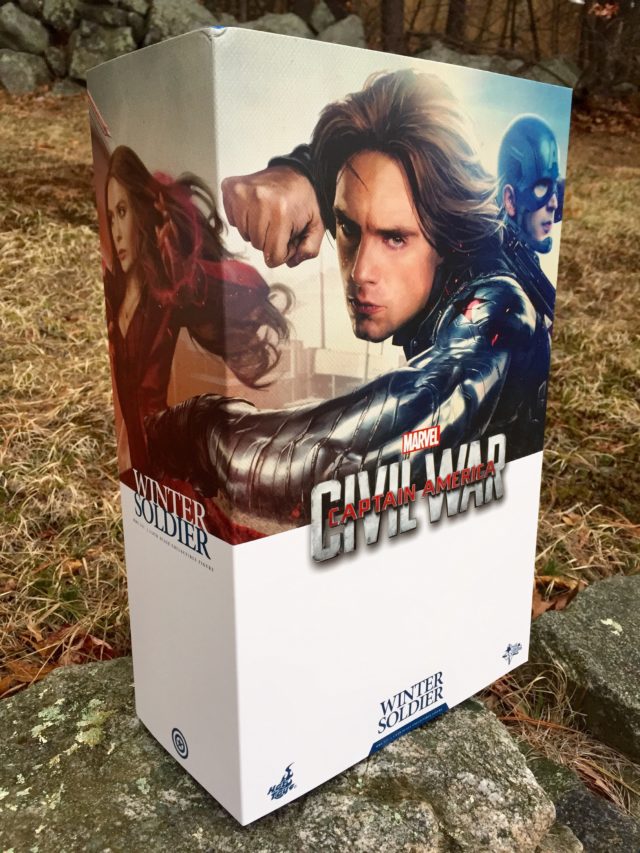 Hot Toys Captain America Civil War Bucky Winter Soldier Figure Box