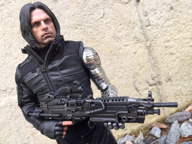 Hot Toys Machine Gun from Winter Soldier Civil War 1/6 Figure