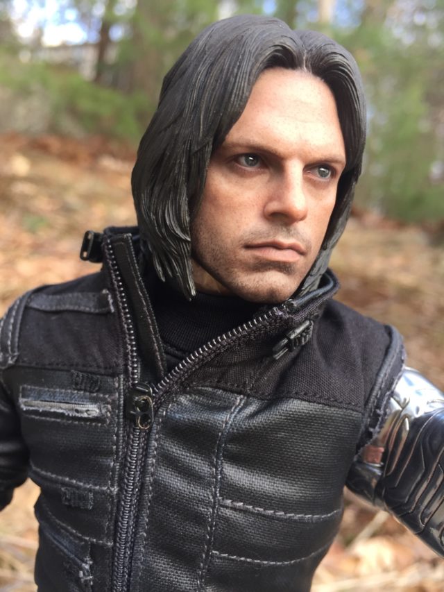 Hot Toys Sebastian Stan Portrait Bucky Head MMS351