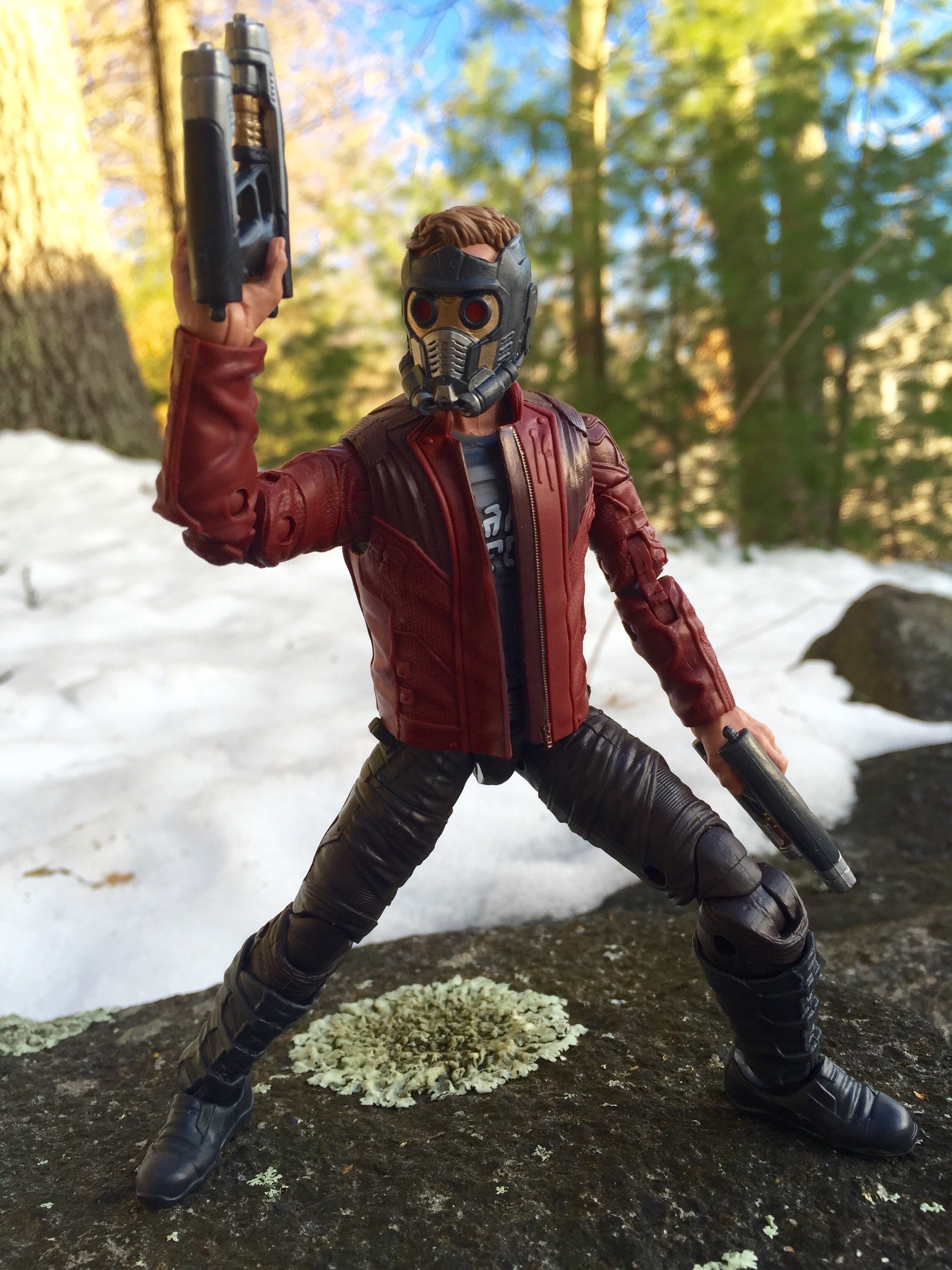 The awesome Marvel Legends Star-Lord helmet replica is finally