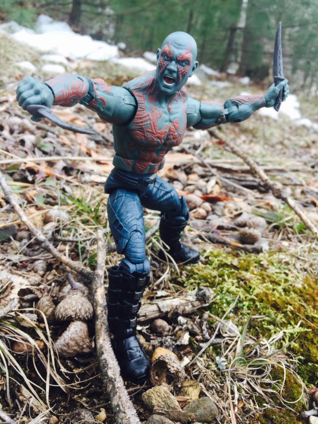 Hasbro Drax GOTG Vol 2 Figure in Attack Pose