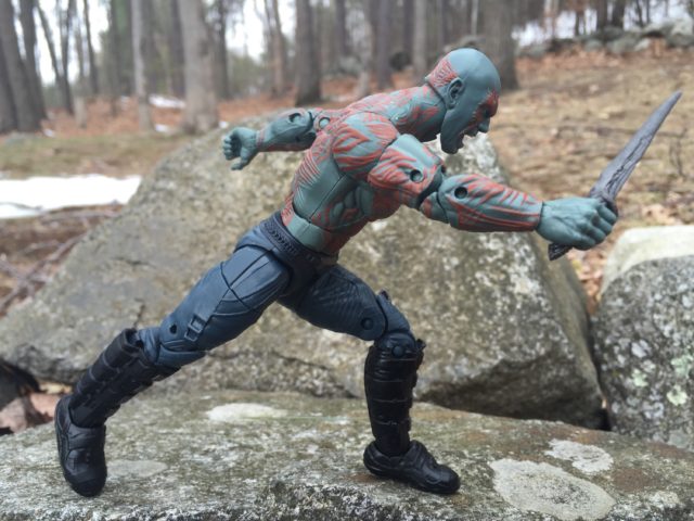 Drax Marvel Legends 2017 Figure in Running Pose